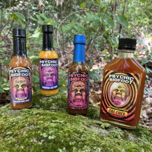 Psychic Bigfoot The 4-Pack Original, Nocturne, Peach & Fire Cider