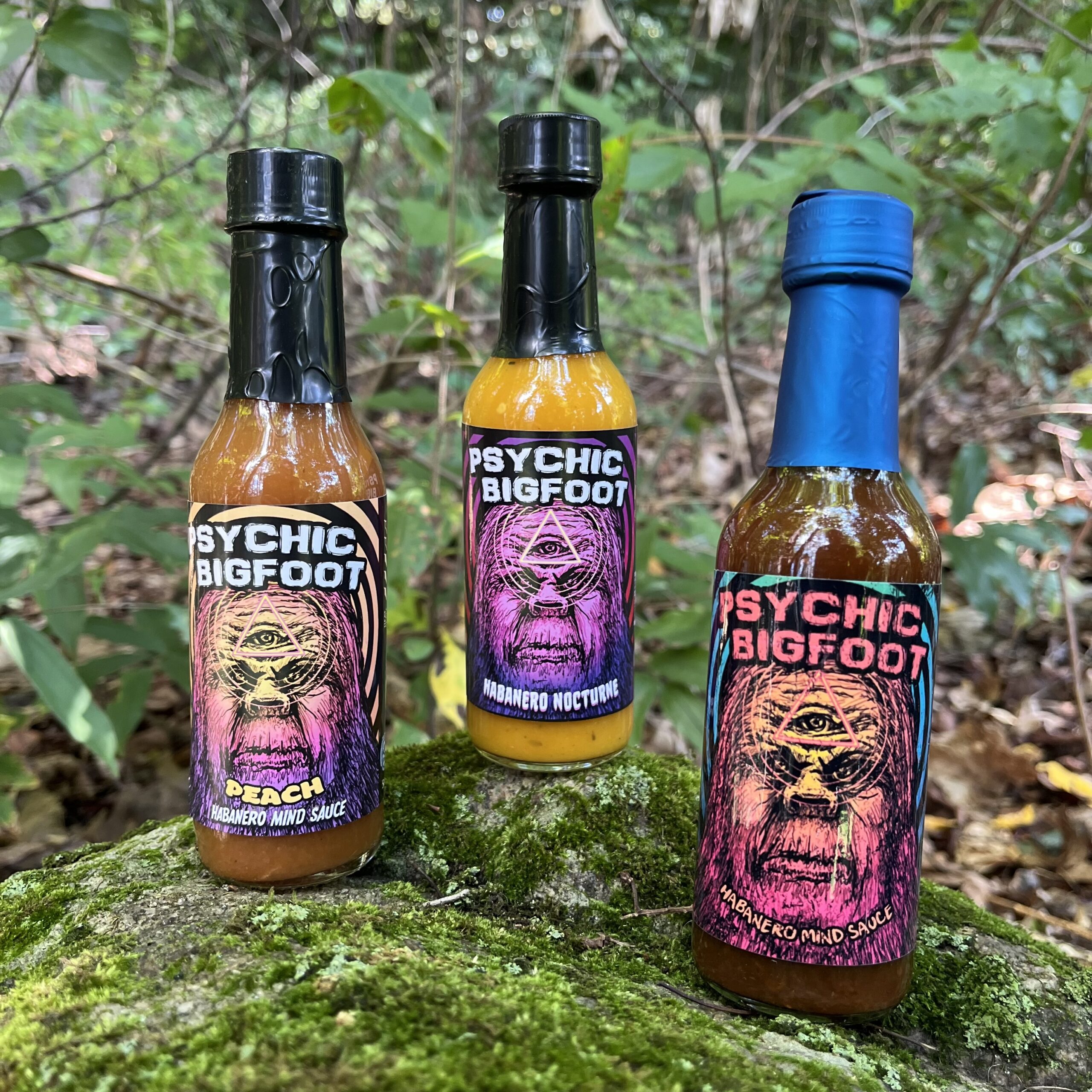 PSYCHIC BIGFOOT The 3-Pack Original, Peach & Nocturne